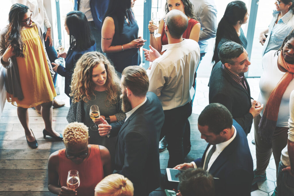 Large networking event for industry leaders