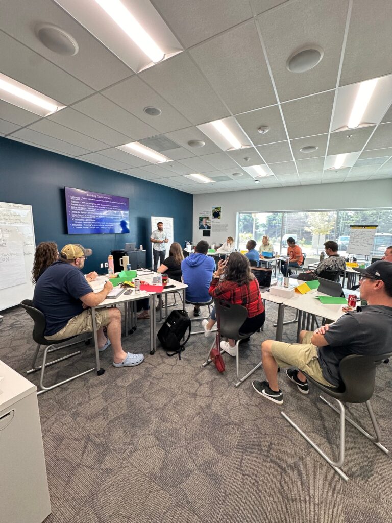 techfrederick members at a learning event