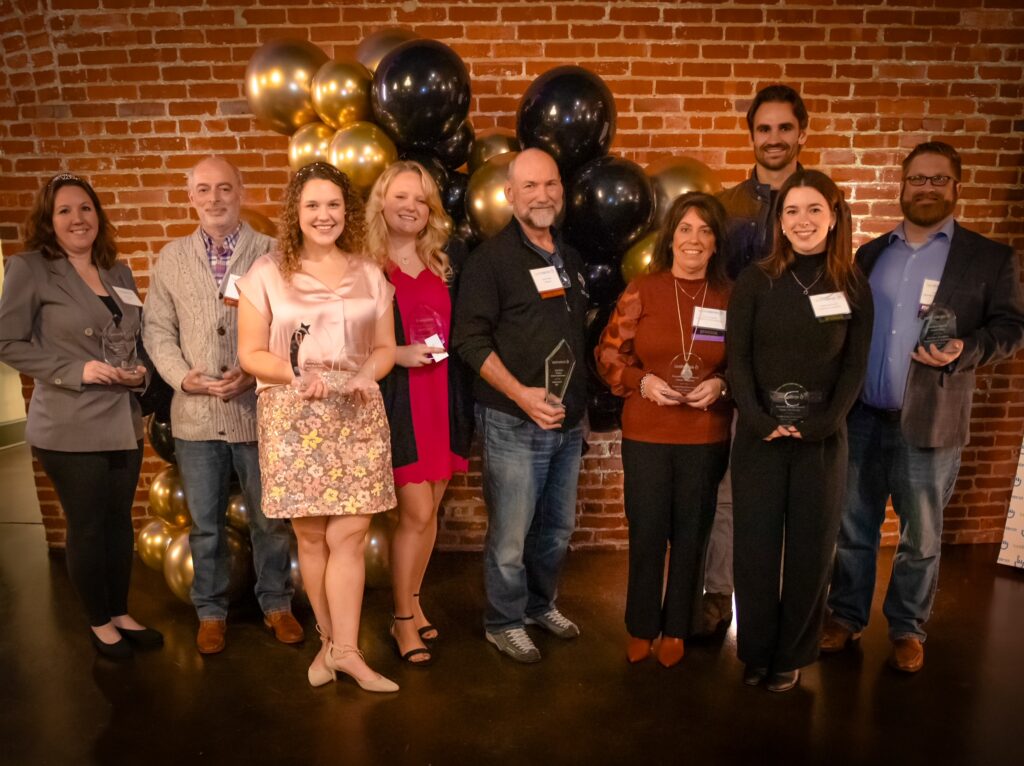 techfrederick 2024 Techie Awards winners smiling together